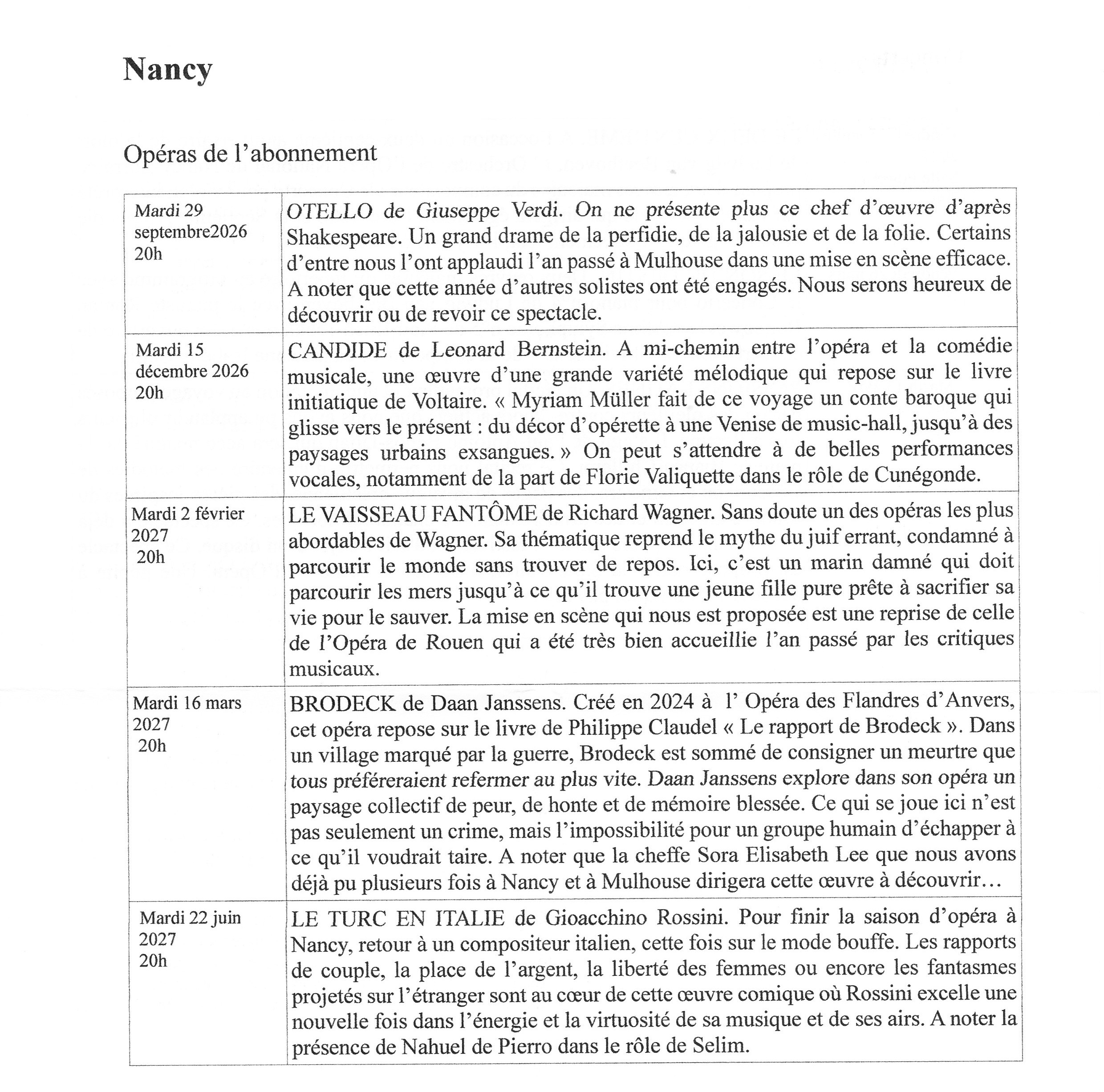 Nancy 26 27 bis